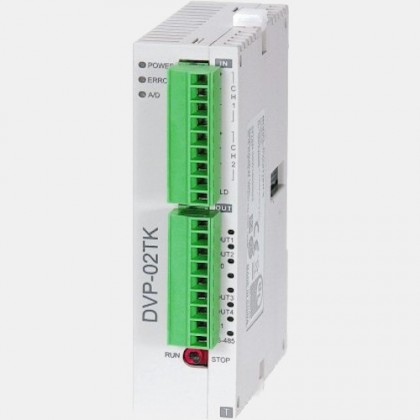 Moduł temperaturowy 2 kanałowy DVP02TKN-S Delta Electronics
